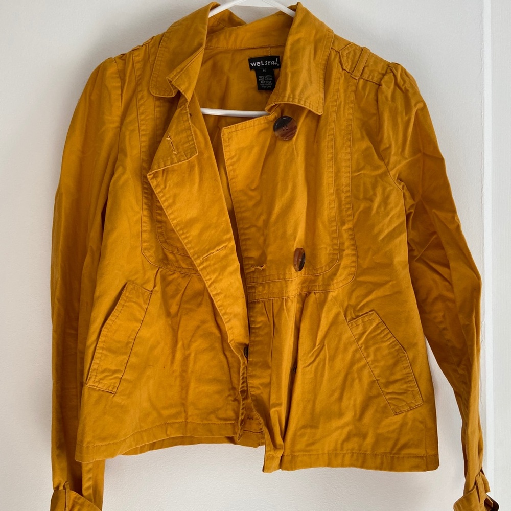 Mustard jacket